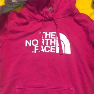 north face hoodie size xs